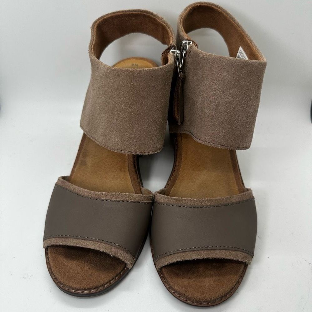 Toms Majorca Suede Block Ortholite Comfort Foam Sandals - Picture 4 of 11